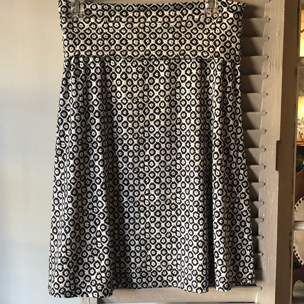 Max Studio Fold-Over Slinky Skirt, Size XL